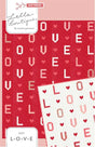 L-O-V-E by Vanessa Goertzen for Lella Boutique LB237 Finished Size 64.5 x 76.5