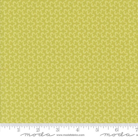 a ruler with a yellow background