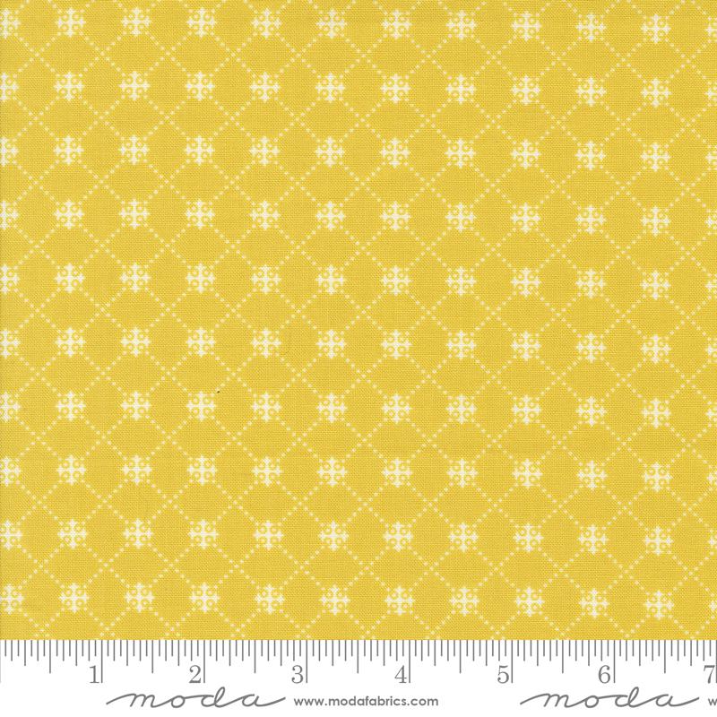 a ruler with a yellow background