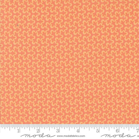 an orange and yellow background with a ruler
