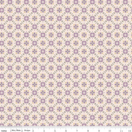 Piece and Plenty Taffy Herbs Yardage C15874-Taffy by Lori Holt for Riley Blake Designs sold by 1/2 yard increments