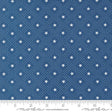 a blue background with white stars on it