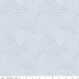 a ruler with a blue pattern on it