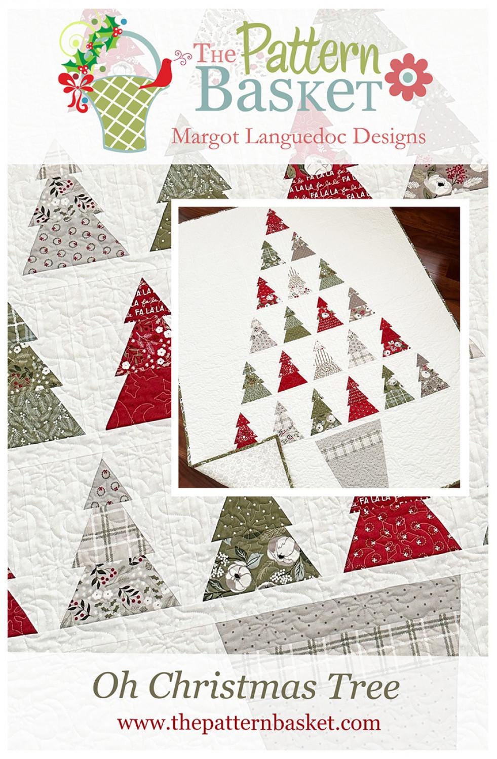 Oh Christmas Tree by The Pattern Basket, Margot Designs TPB2419 Paper Pattern ONLY