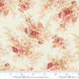 a flowered fabric with pink flowers on it