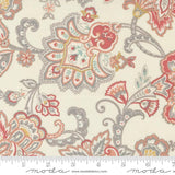 a close up of a flower pattern on a white background