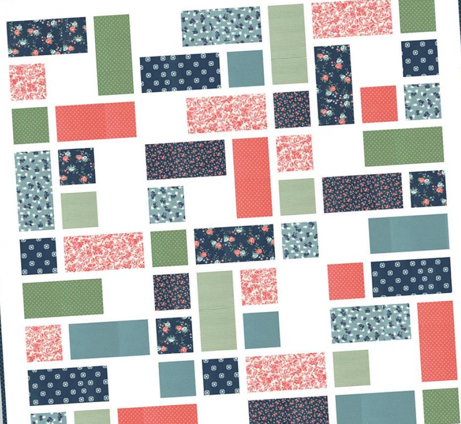 Grandstand Quilt Pattern by A Bright Corner Quilts AKBC-352, 4 Sizes