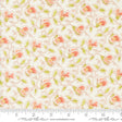 a white background with pink flowers and green leaves