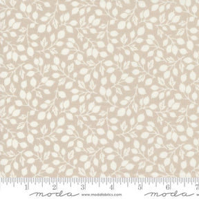 a ruler with a white flower pattern on it