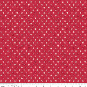 Piece and Plenty Berry Weave Yardage C15889-Berry by Lori Holt for Riley Blake Designs sold by 1/2 yard increments