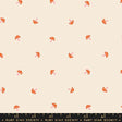 a ruler with a pattern of small red objects on it