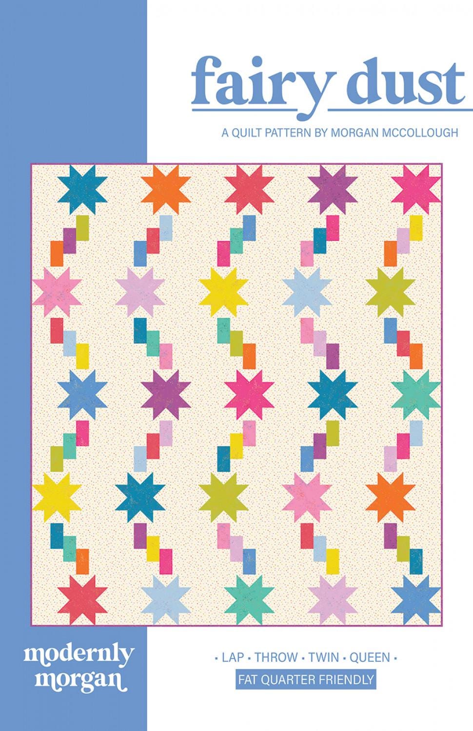 Fairy Dust MM-030 PAPER Quilt Pattern for Modernly Morgan