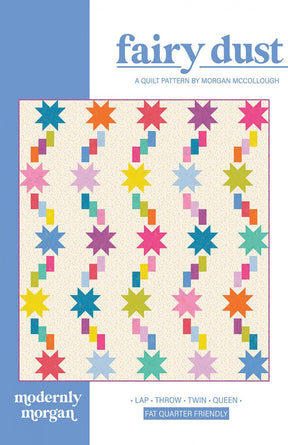Fairy Dust MM-030 PAPER Quilt Pattern for Modernly Morgan