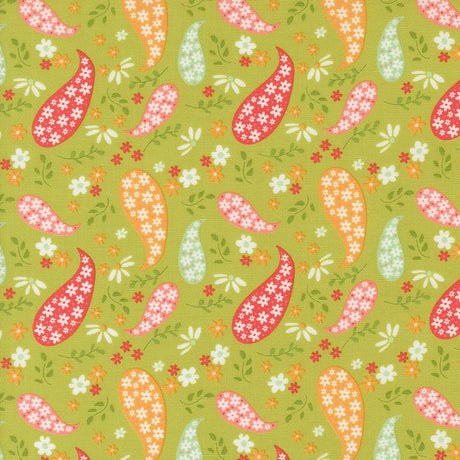 a close up of a green background with flowers