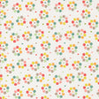 a white background with multicolored flowers on it