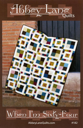 Shake, Rattle and Roll Paper Quilt Pattern by Abbey Lane Quilts, 60" x 72"