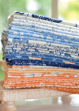 Denim and Daises Mini Charm Pack 35380MC By Fig Tree and Co for Moda Fabrics bin 72