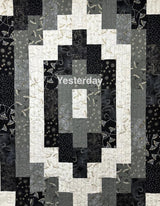 Yesterday Quilt Pattern Only From Melissa Milligan for Villa Rosa Designs Size 55" x 70"