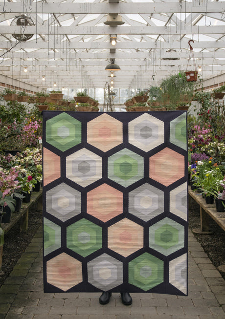 Summer Succulents Quilt Pattern TQL10028 - PAPER PATTERN-only By Krista Moser