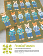 Foxes In Flannels Quilt Pattern by Elizabeth Hartman EH080