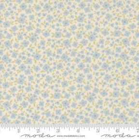 a ruler with a flower pattern on it