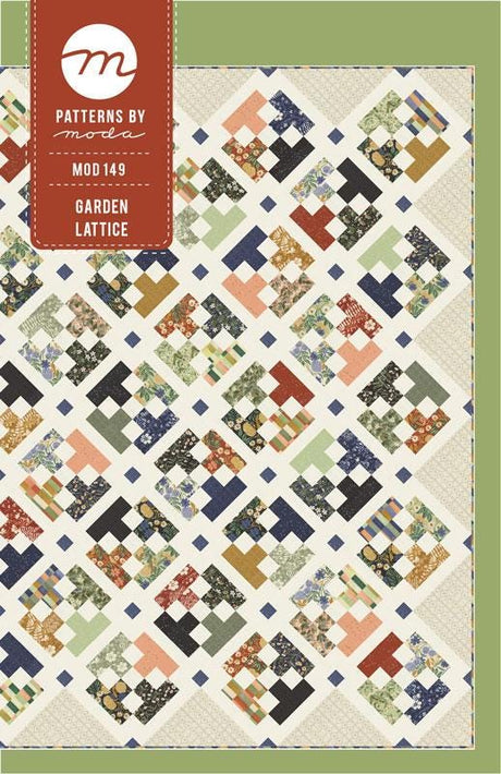 Garden Lattice Quilt pattern MOD149 Patterns by Moda