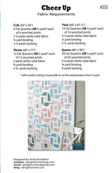 Cheer Up Quilt Pattern by A Bright Corner Quilts AKBC-333, 4 sizes