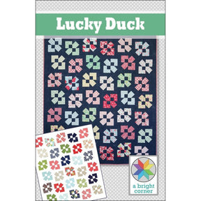 Lucky Duck Quilt Pattern by A Bright Corner Quilts ABC-330, Multiple Sizes