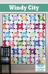 Windy City Quilt Pattern by A Bright Corner Quilts AKBC-334, 4 sizes