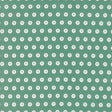 a green background with white dots