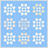 Asters Printed Pattern Only by Fig Tree and Company FTQ1950