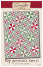 Peppermint Swirl Pattern AQD 0291 Antler Quilt Design