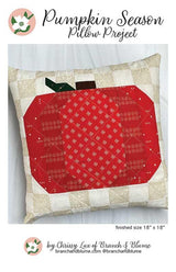 Pumpkin Season Pillow BNB2323 by Chrissy Lux of Branch and Blume 18"x 18"