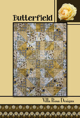 Butterfield Quilt Pattern Only - INSTANT DIGITAL DOWNLOAD - From Villa Rosa Designs 42 in x 56 in