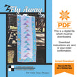 Fly Away Table Runner Pattern Only - INSTANT DIGITAL DOWNLOAD - From Orphan Quilts for Villa Rosa Designs 16" x 54"
