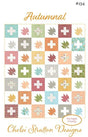 Autumnal Quilt pattern only CSD 154 by Chelsi Stratton Designs 60" x 70"