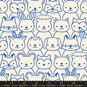 a drawing of a group of cats and dogs