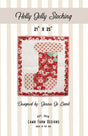 Holly Jolly Stocking Printed Quilt Pattern - LFD-110 By Lamb Farm Designs - Jennie Jo Lamb