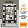 Jerky Quilt Pattern Only - INSTANT DIGITAL DOWNLOAD - From Heidi Cook for Villa Rosa Designs Size 43" x 60"