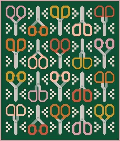 Stay Sharp Quilt Pattern PPP45 from Pen & Paper Patterns By Lindsey Neill 58 x 67