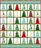 Tree Farm Quilt Pattern by Barbara Cherniwchan for Coach House Designs CHD-1549 53 x 63