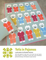 Yetis in Pajamas Quilt Pattern by Elizabeth Hartman EH081