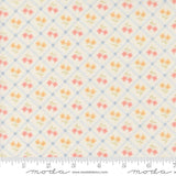 a ruler with a flower pattern on it