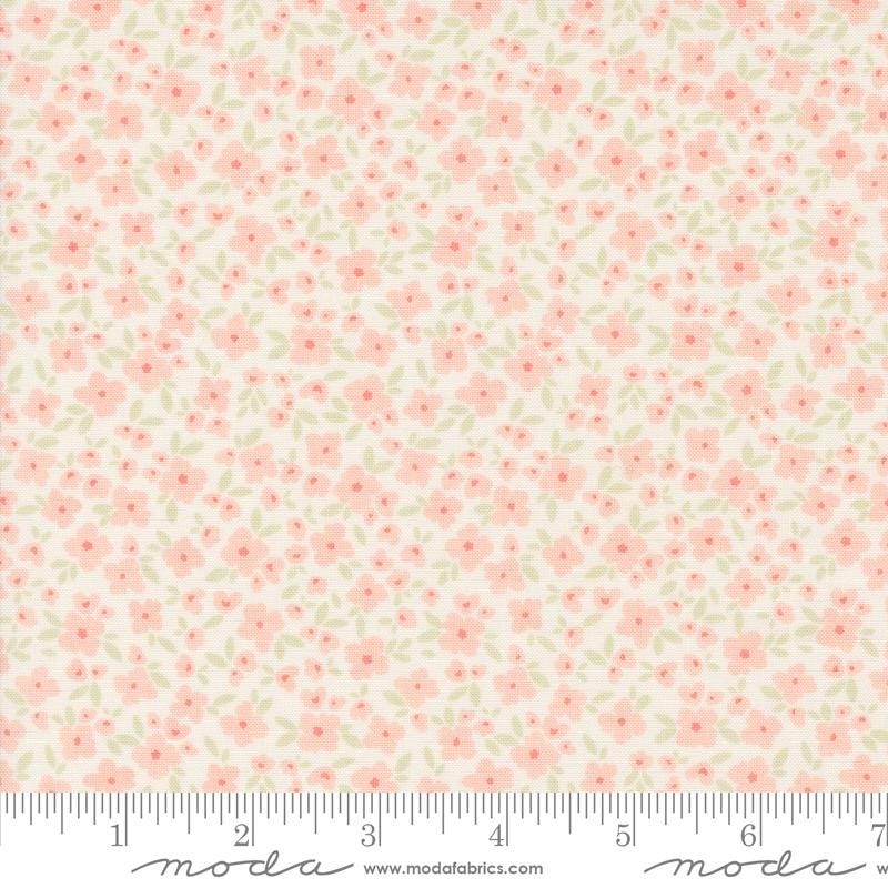 a ruler with a flower pattern on it
