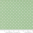 a ruler with a green and white pattern on it