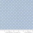 a ruler with a blue and white pattern on it