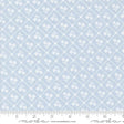 a ruler with a blue and white pattern on it