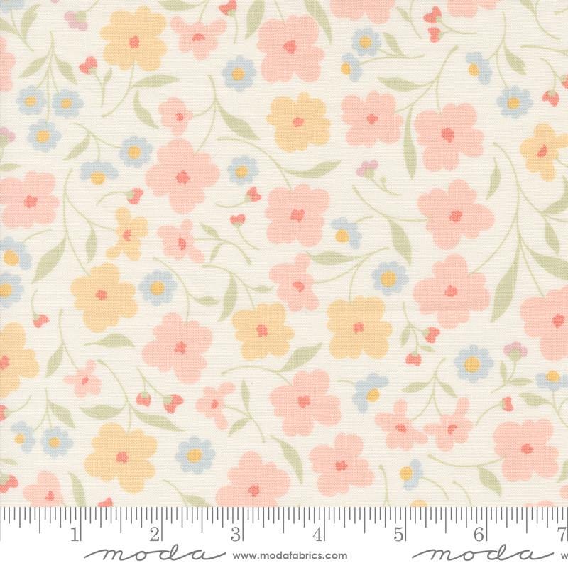 a white background with a flower pattern on it