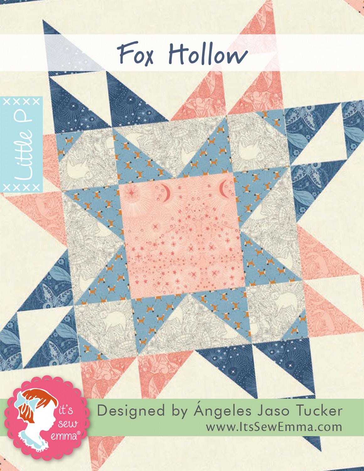 Fox Hollow Printed Little P Quilt Pattern By It's Sew Emma ISE-533 by It's Sew Emma Bin MP