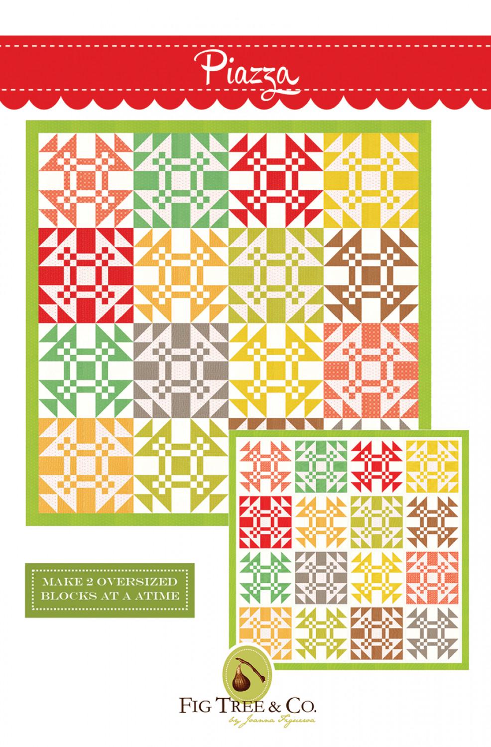 Piazza Printed Pattern by Fig Tree Quilts FTQ2001